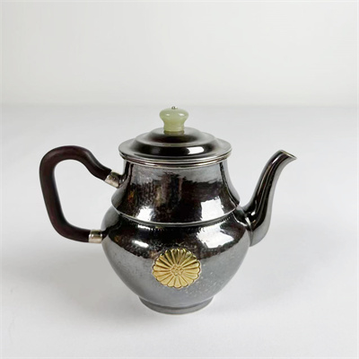 银壶泡茶纯银999纯银小泡壶纯手工银壶