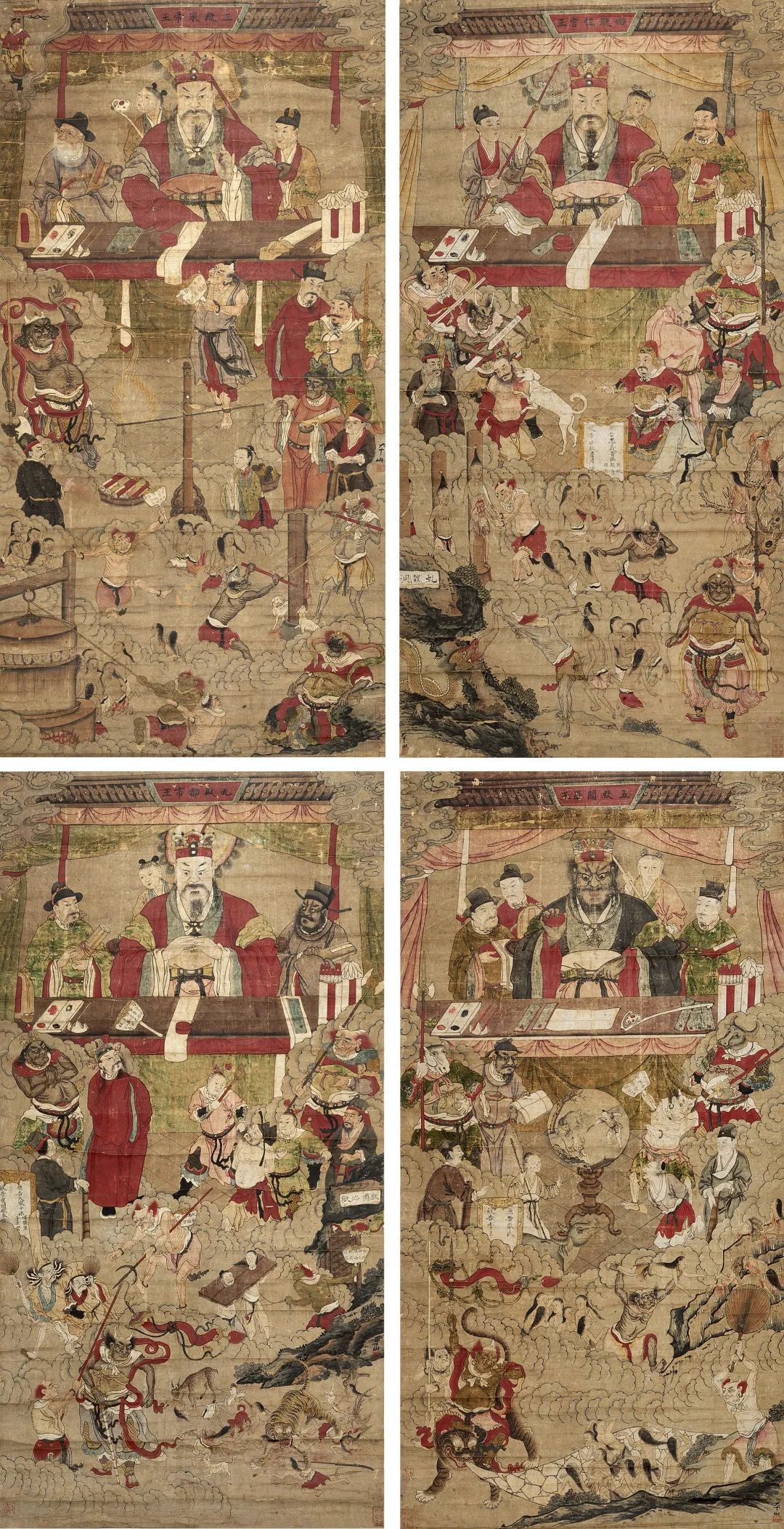 佚名  清代水陆画