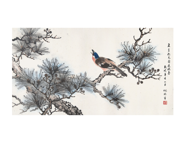 炯球  花鸟图