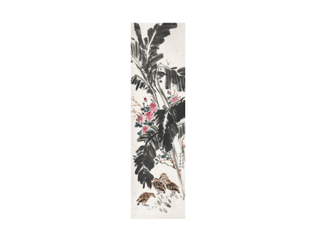 田登五 芭蕉玫瑰图