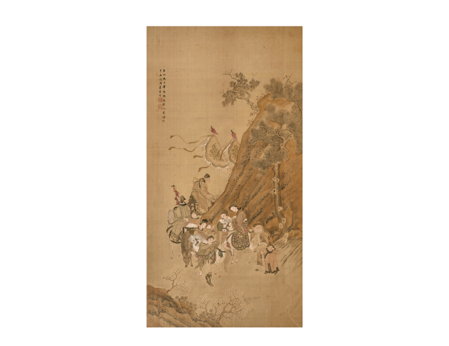 黄海琪 文姬归汉图