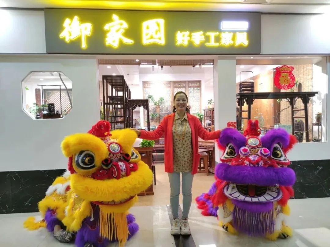 花地湾古玩城醒狮旺场，财到、福到~